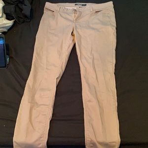 Khaki jeans